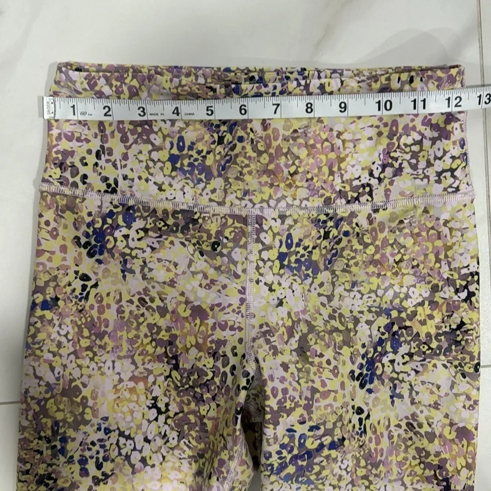 Athleta Multicolor Train Elation 7/8 Leggings.  Sz Small